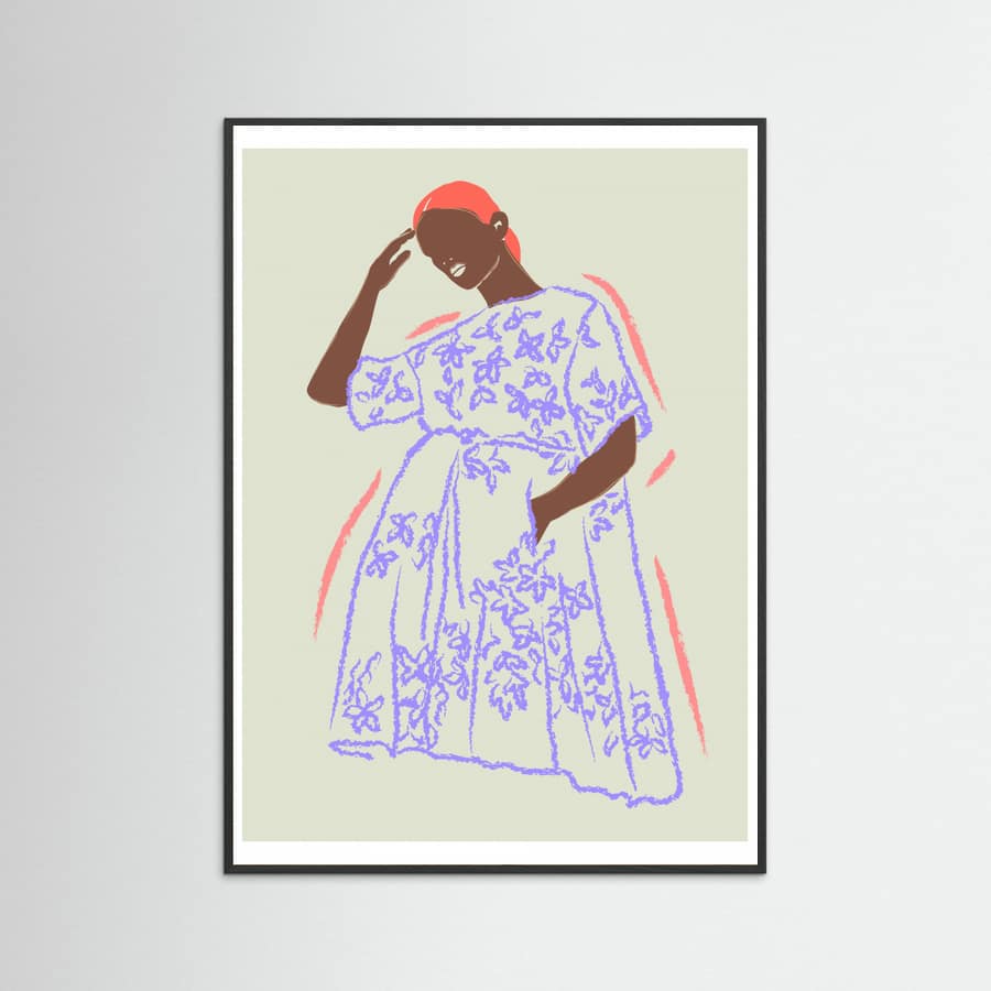 Plakat Figurativelineno01 – plakat i druk artystyczny