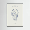 Filles de la mer n.1 - L’ostrica Poster – plakat og kunsttryk