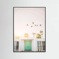 Flamingos In Palm Springs Poster – poster och konsttryck