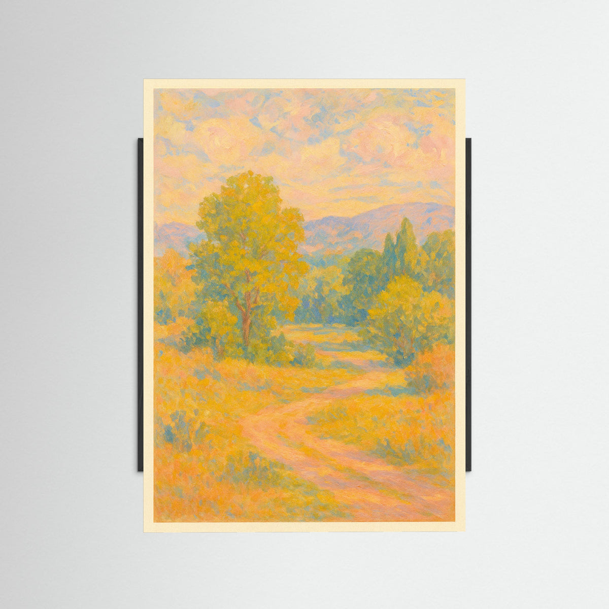 Black Wood Floral Arrangement