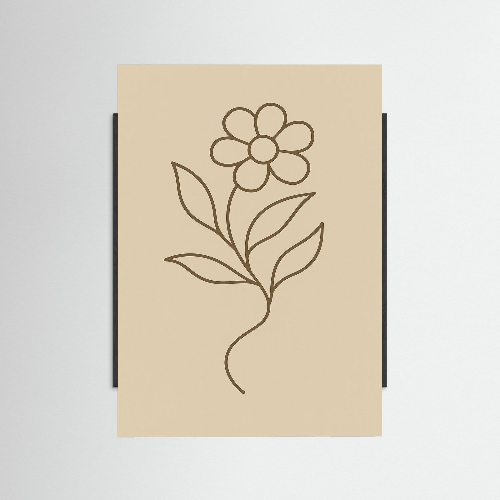 Black Wood Floral line