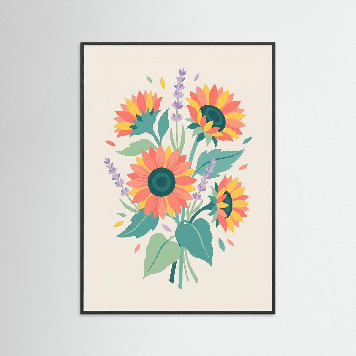 Black Wood Florence Flower Market