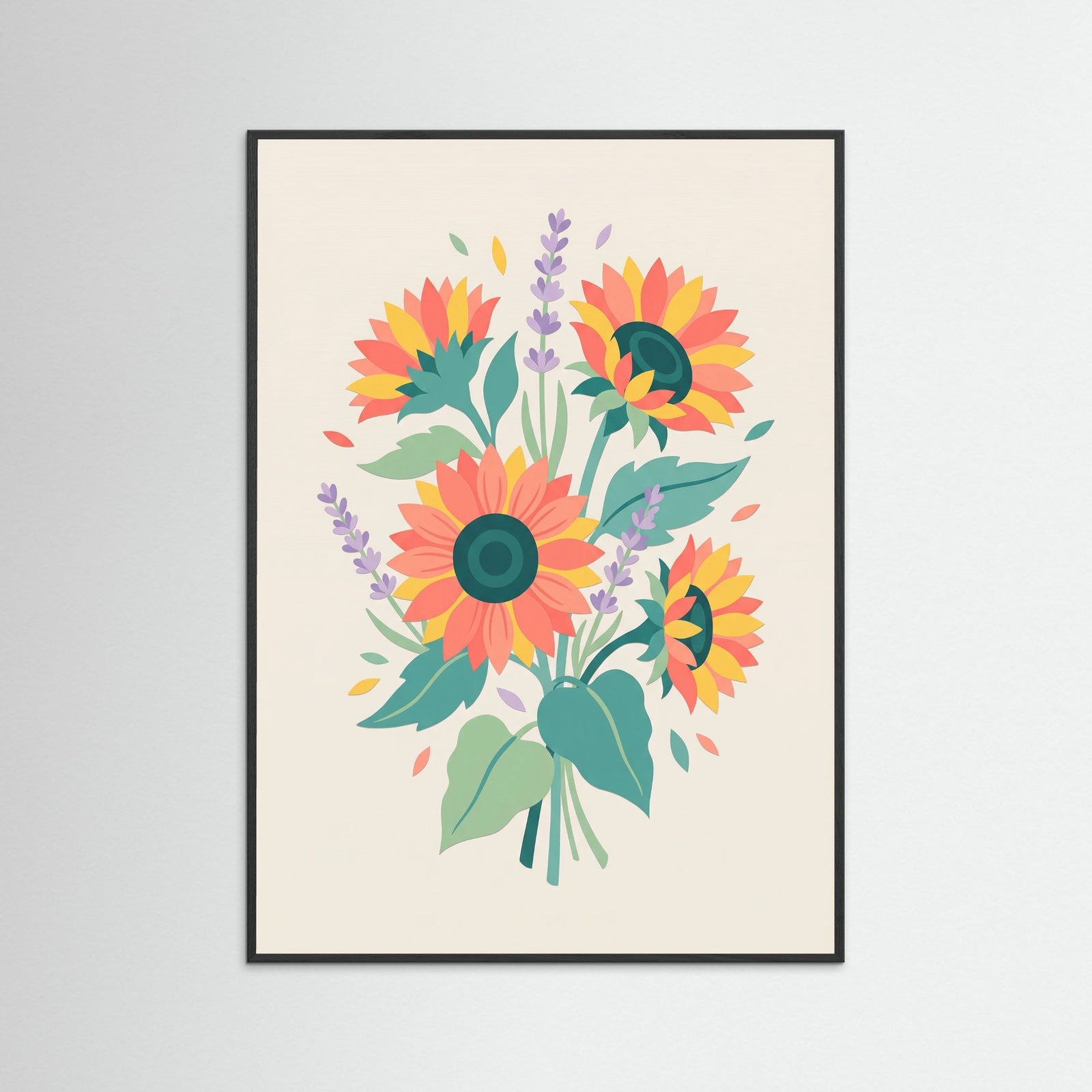 Black Wood Florence Flower Market