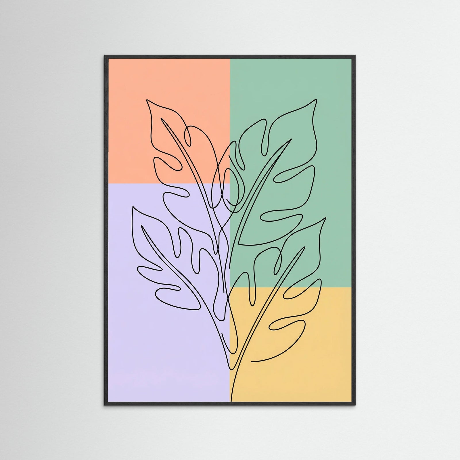 Black Wood Flowing Botanicals