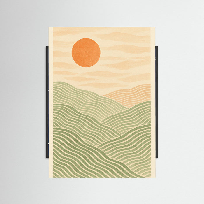 Black Wood Flowing Contours