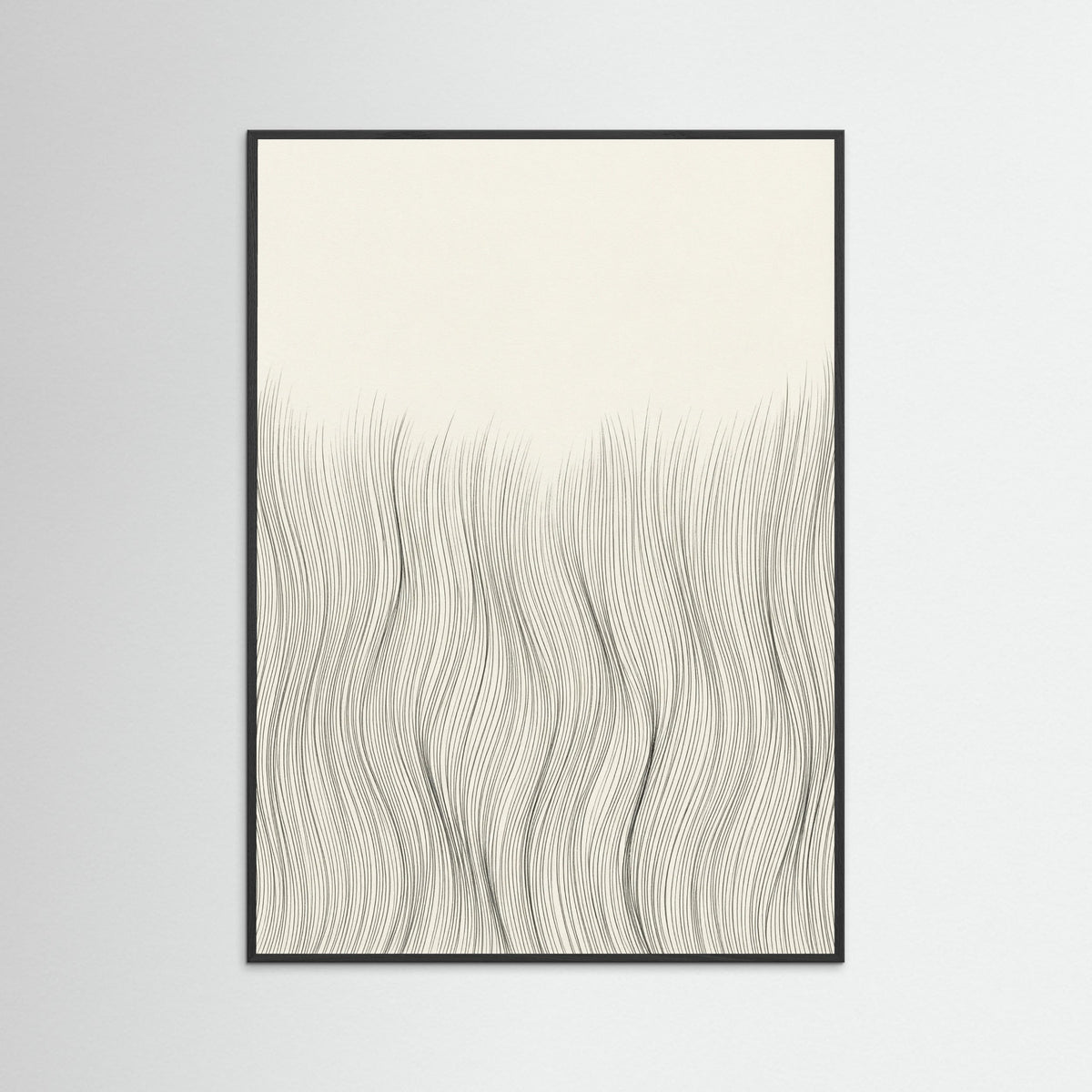 Black Wood Flowing Horizon