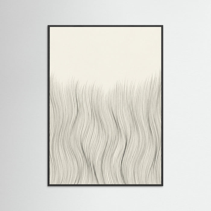 Black Wood Flowing Horizon