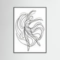 Black Wood Fluid Embrace