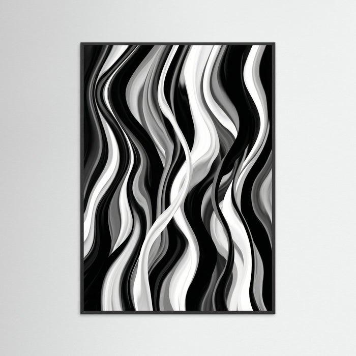 Black Wood Fluid Rhythms