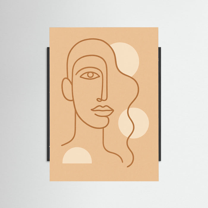 Black Wood Fluid Silhouette