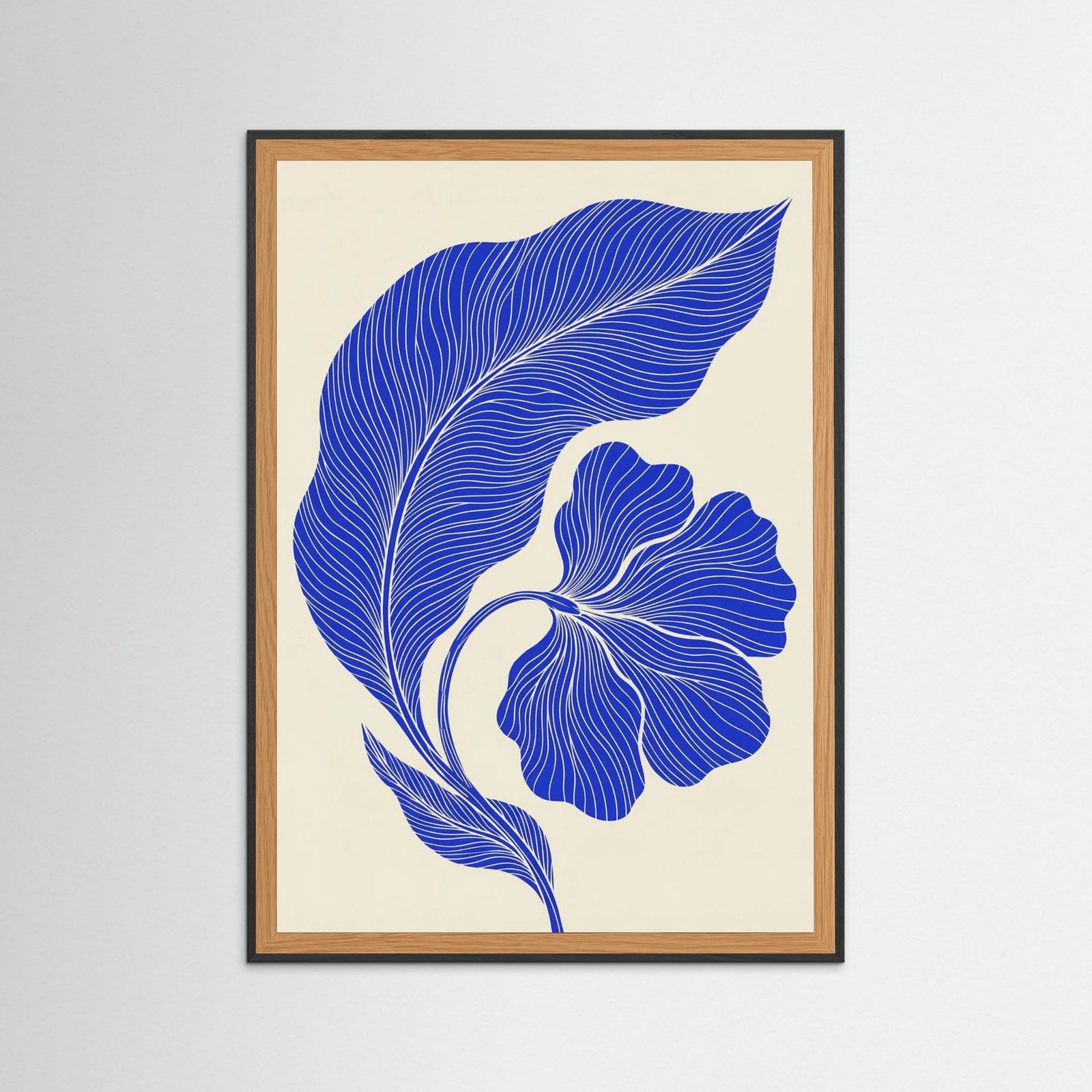 Black Wood Fluid Silhouette