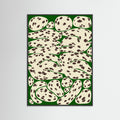 Black Wood Fluid Spot Pattern