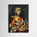 Black Wood Fragmented Emotion