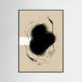 Black Wood Fragmented Forms