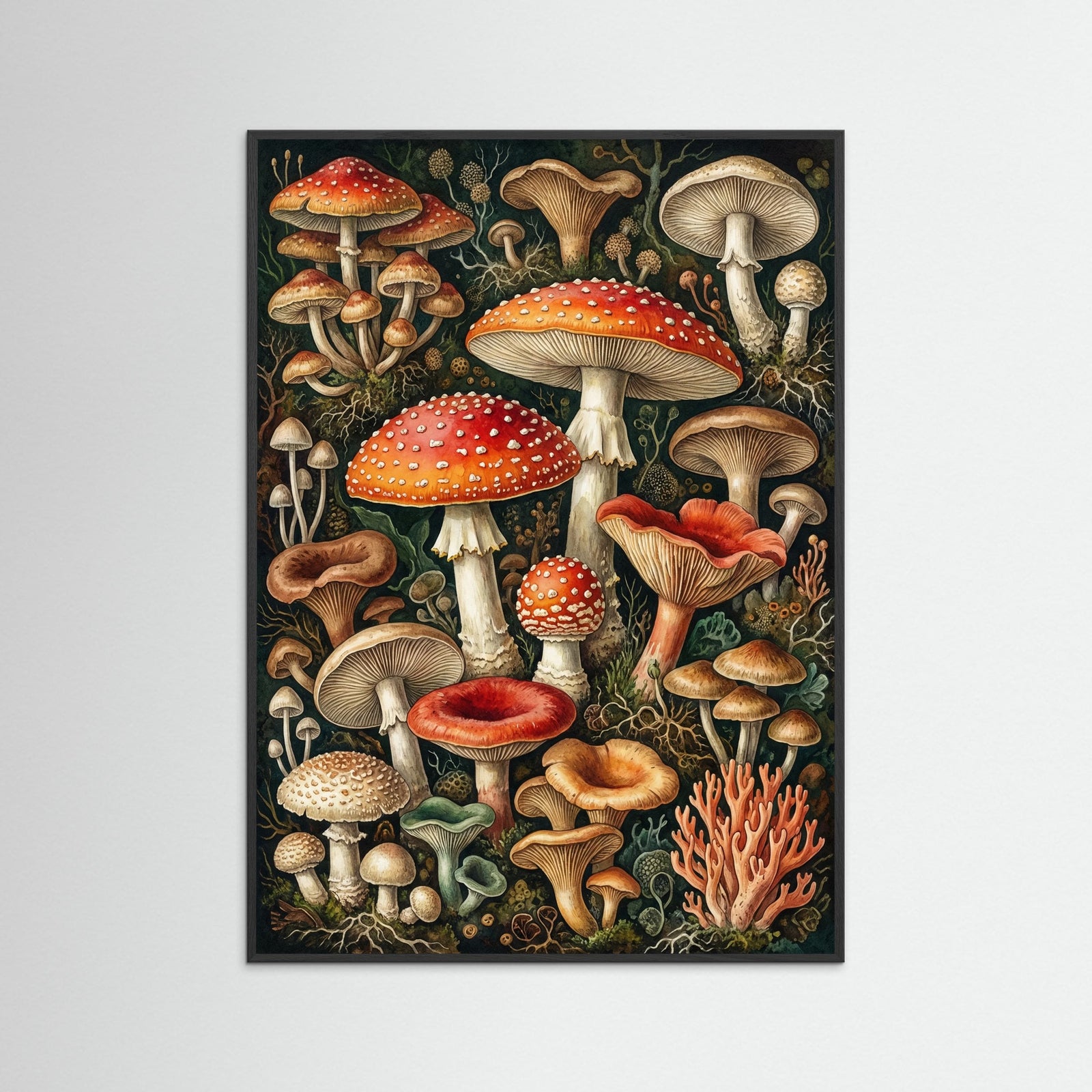 Black Wood Fungal Fantasy