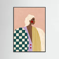 Funky Blouse Poster – poster and art print