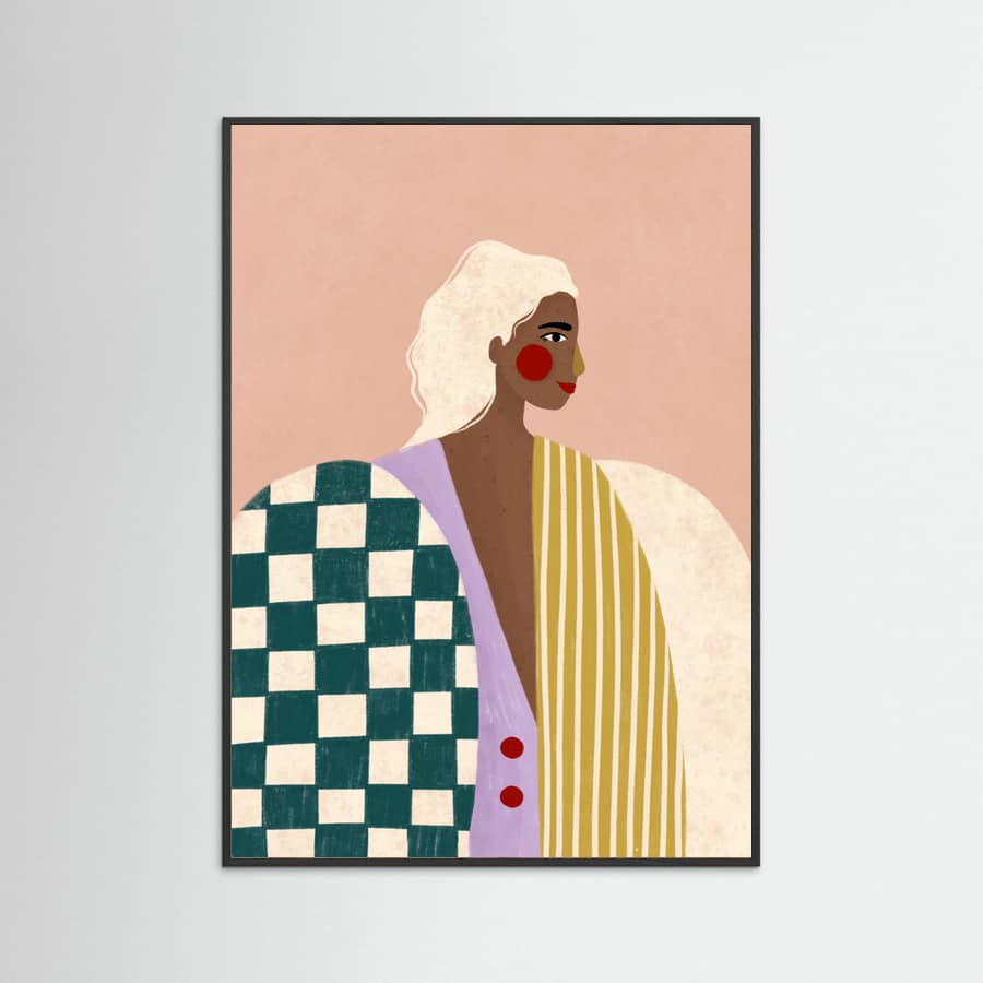 Funky Blouse Poster – poster and art print