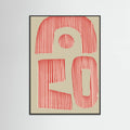 Black Wood GEO Balance Object Poster