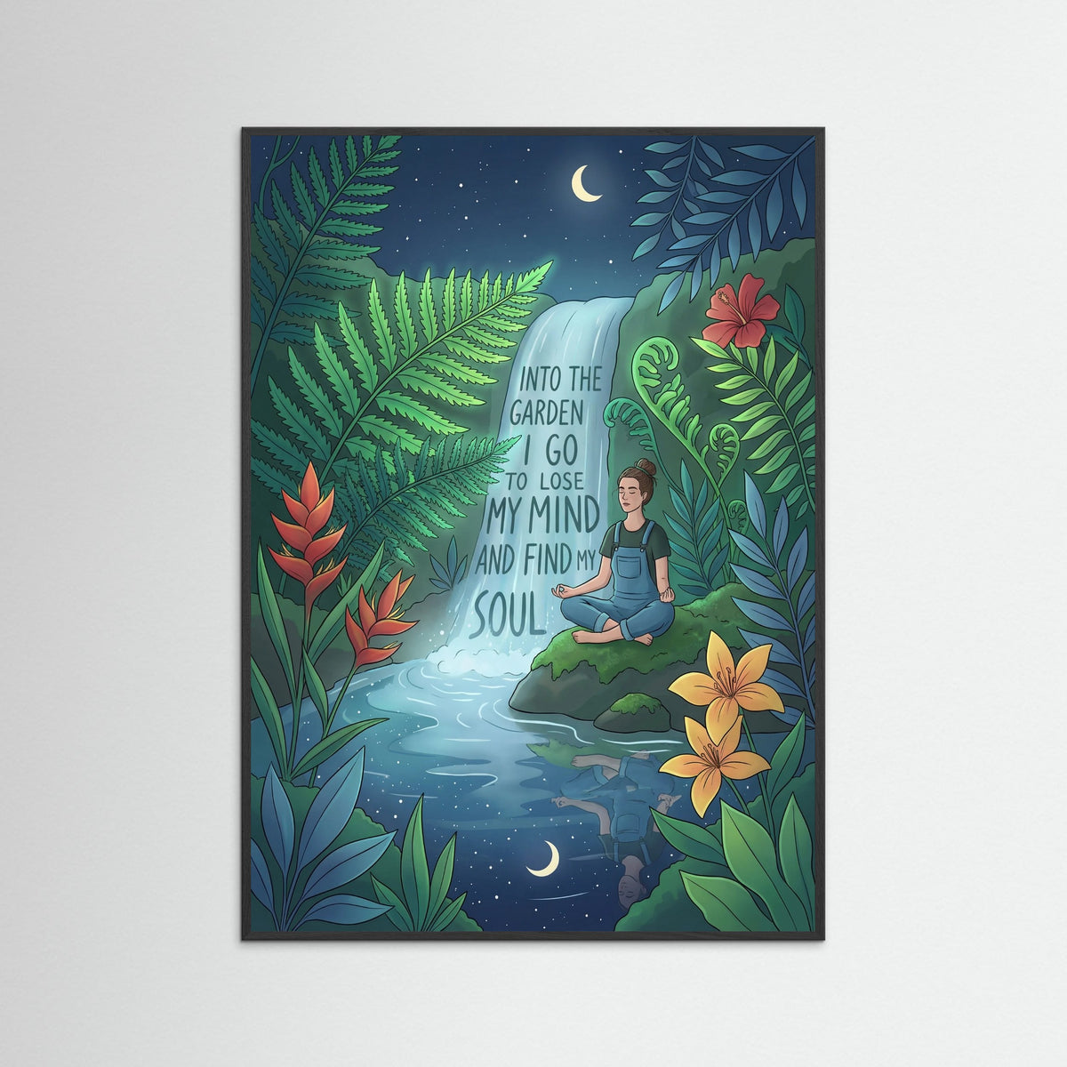 Black Wood Garden Soul Journey