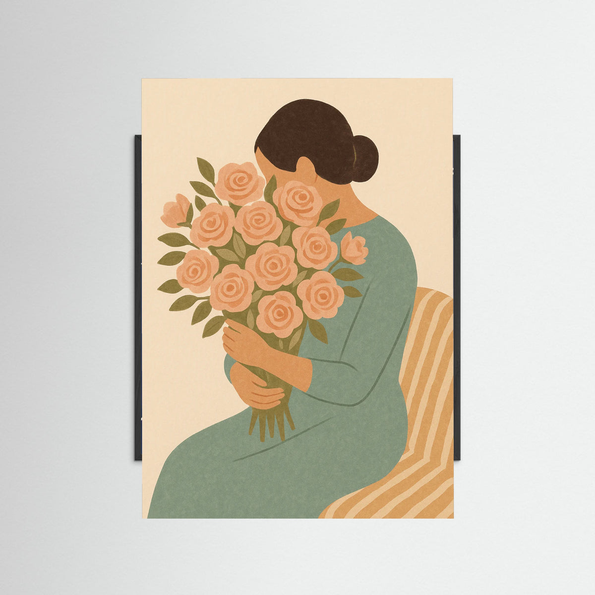 Black Wood Gentle Cradle