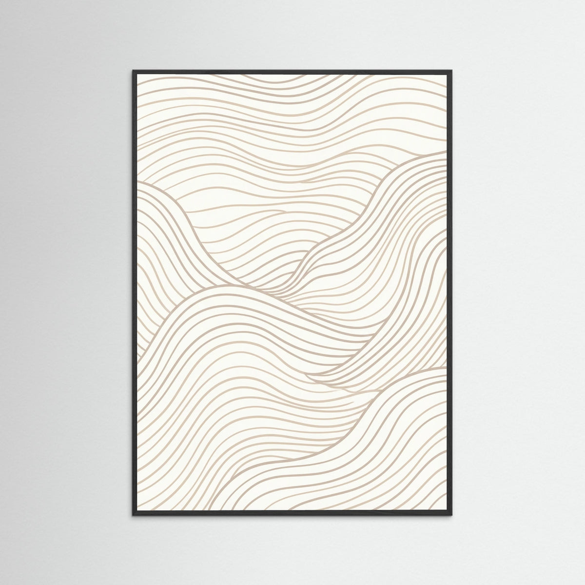 Black Wood Gentle Curves