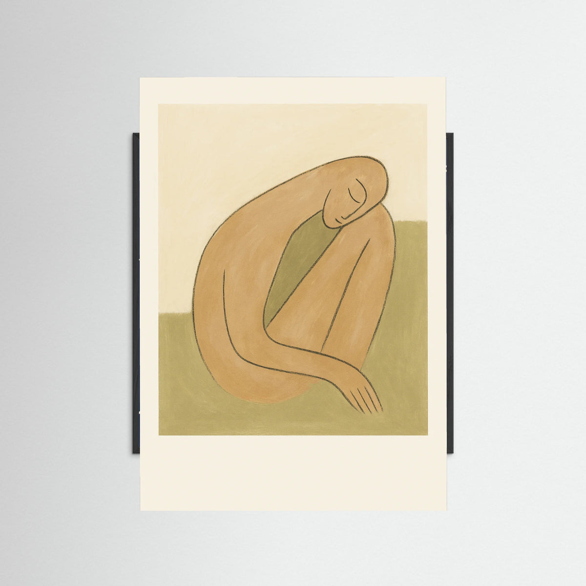 Black Wood Gentle Fold