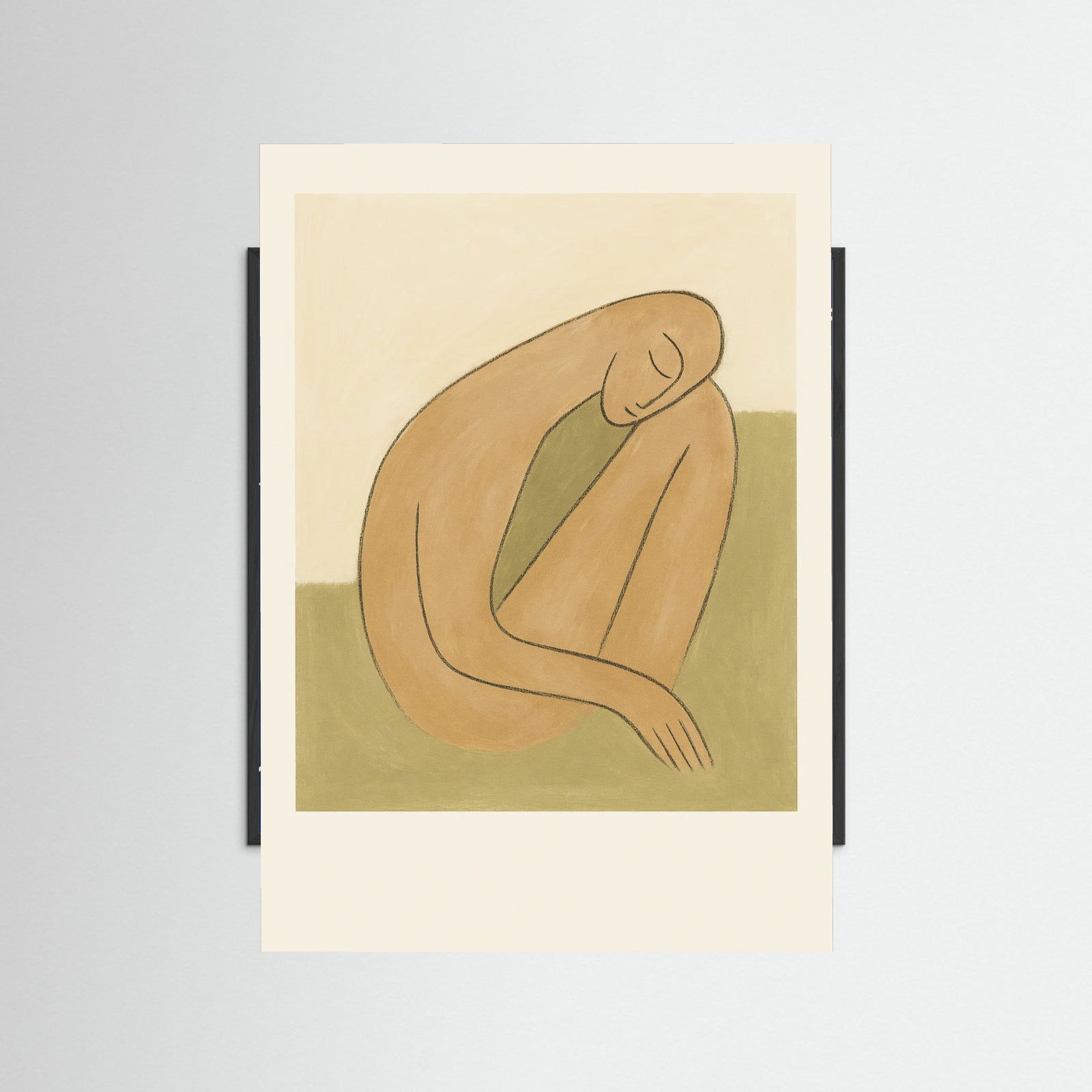 Black Wood Gentle Fold