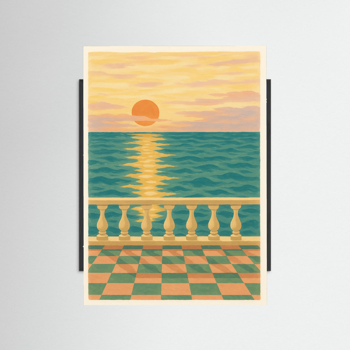 Black Wood Gentle Glow