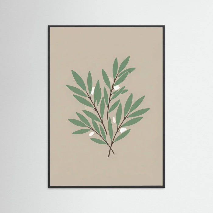 Black Wood Gentle Magnolias