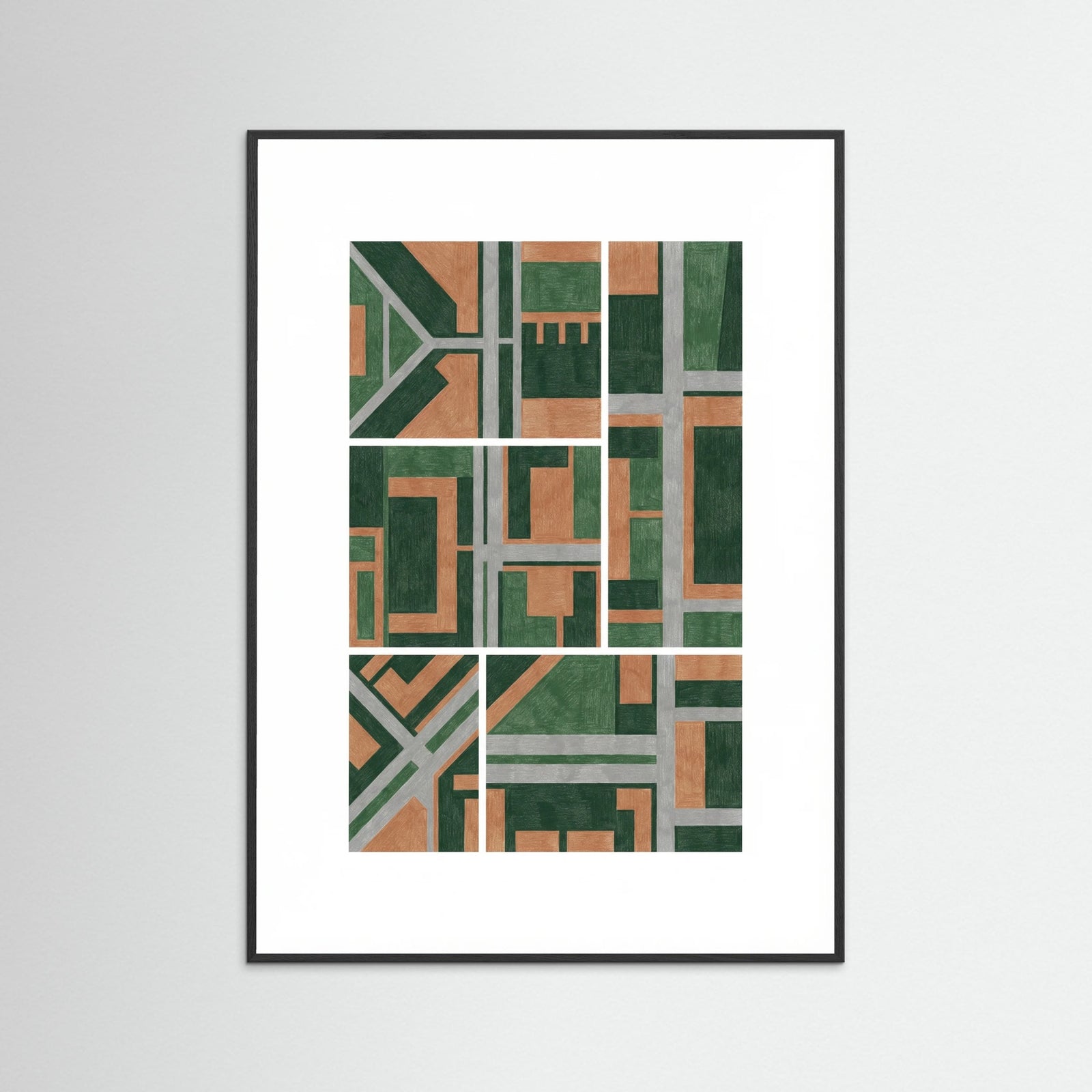 Black Wood Geometric Structures