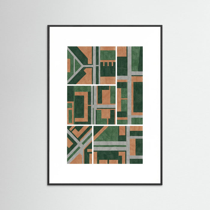 Black Wood Geometric Structures