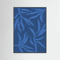 Affiche Ghost Fern 2 Indigo Monochrome – affiche et impression d’art