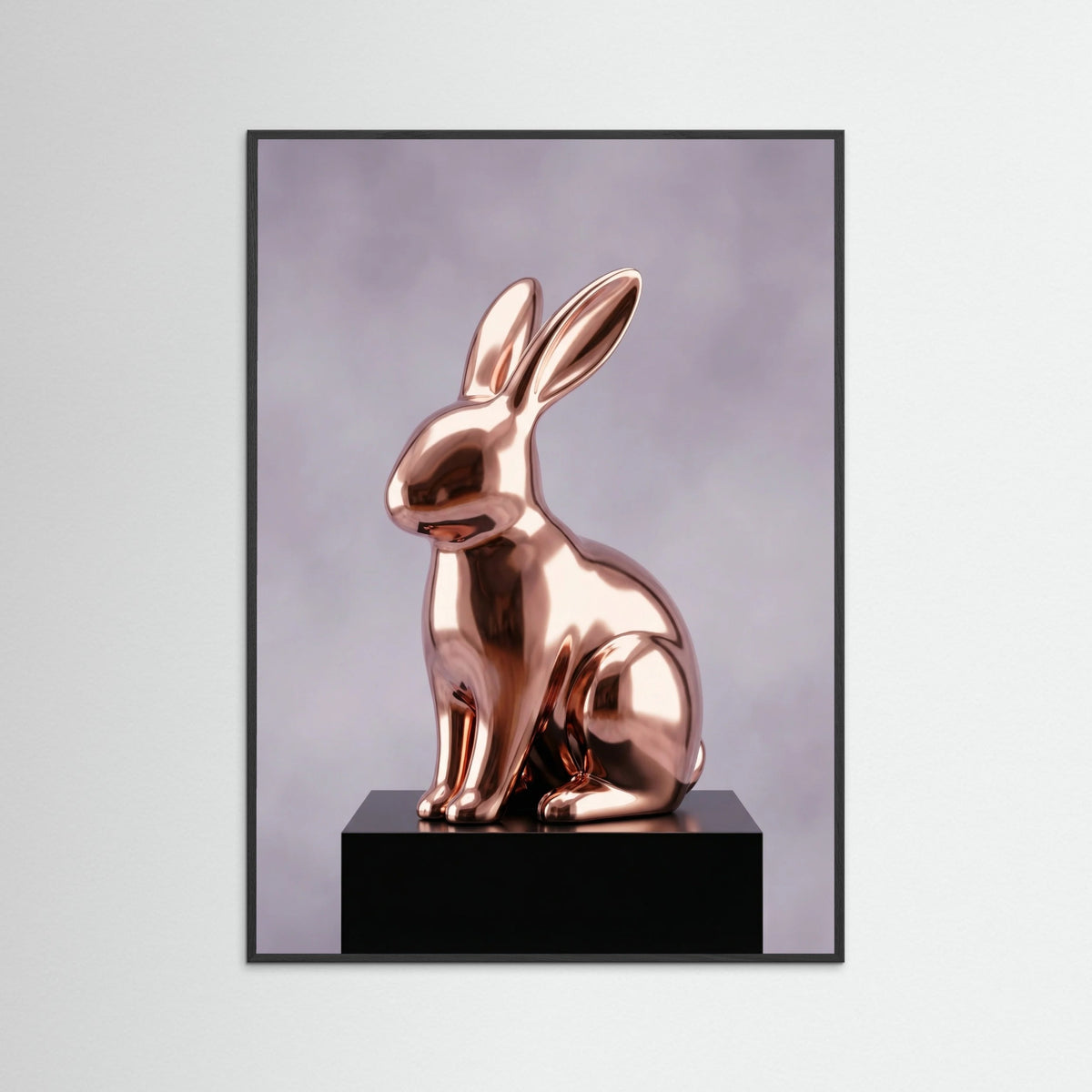 Black Wood Gilded Playmate