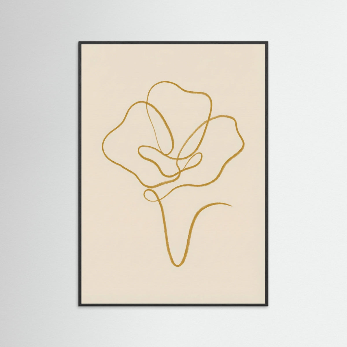 Black Wood Golden Currents Beige