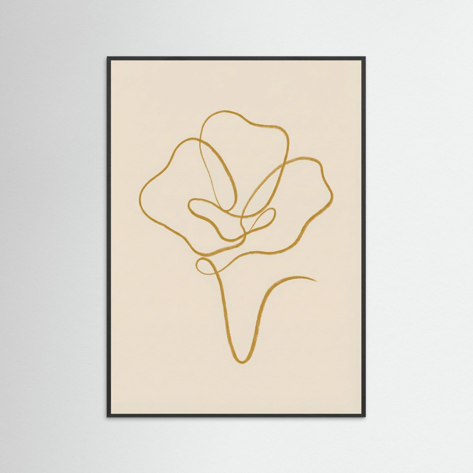 Black Wood Golden Currents Beige