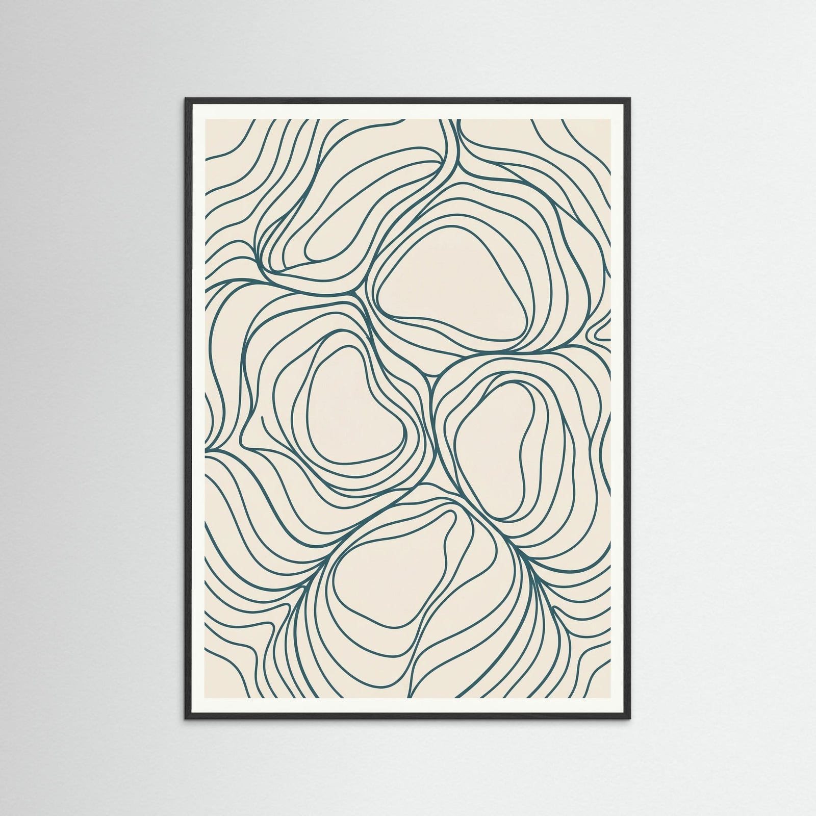 Black Wood Golden Flow