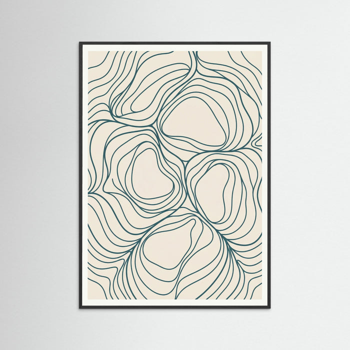Black Wood Golden Flow