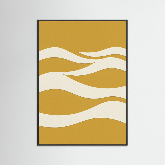 Black Wood Golden Fronds
