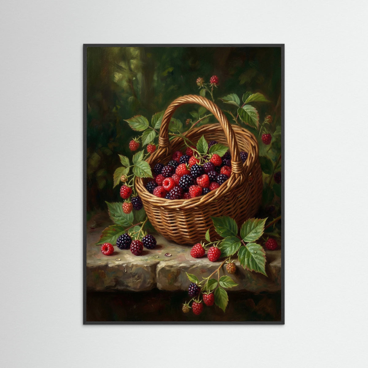 Black Wood Golden Harvest