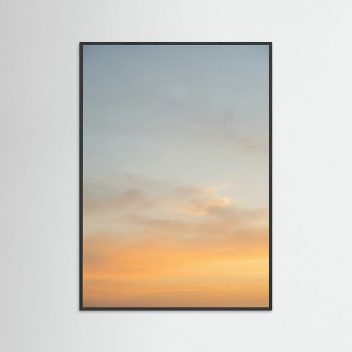 Black Wood Golden Sky Horizon