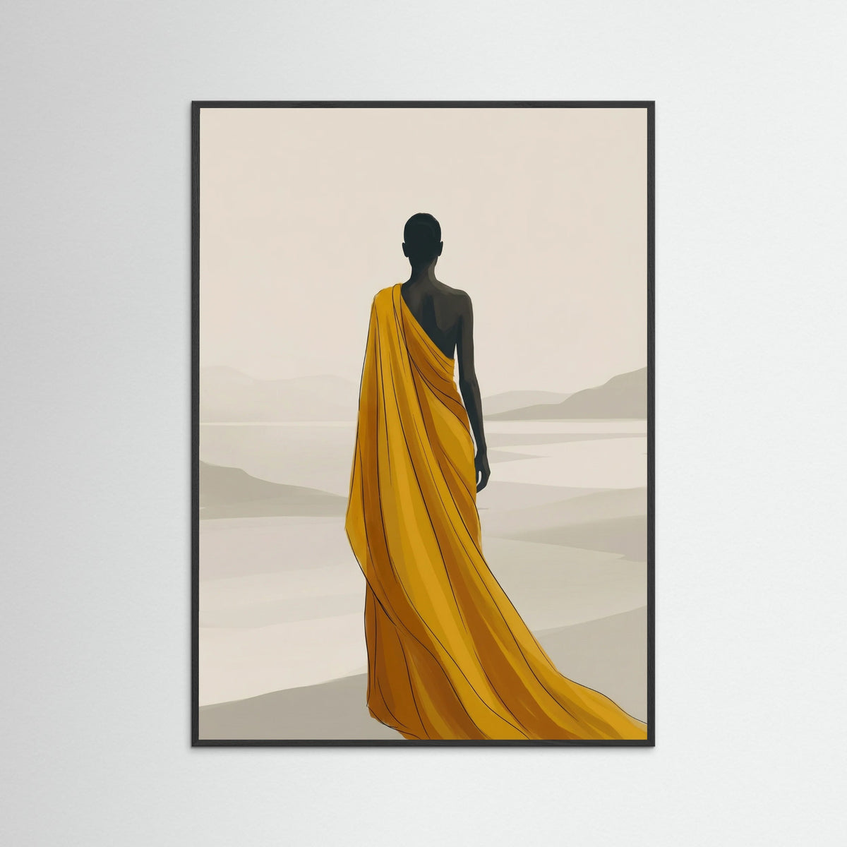 Black Wood Golden Solitude