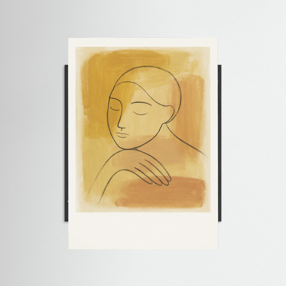 Black Wood Golden Thought