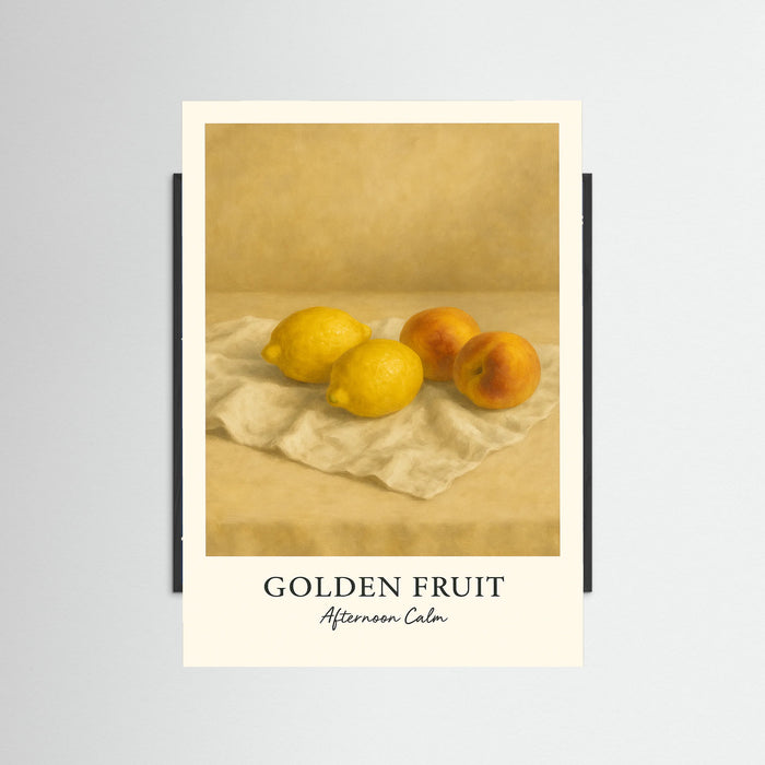 Black Wood Golden fruit