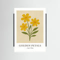 Black Wood Golden petals