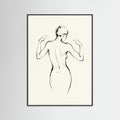 Black Wood Graceful Pose