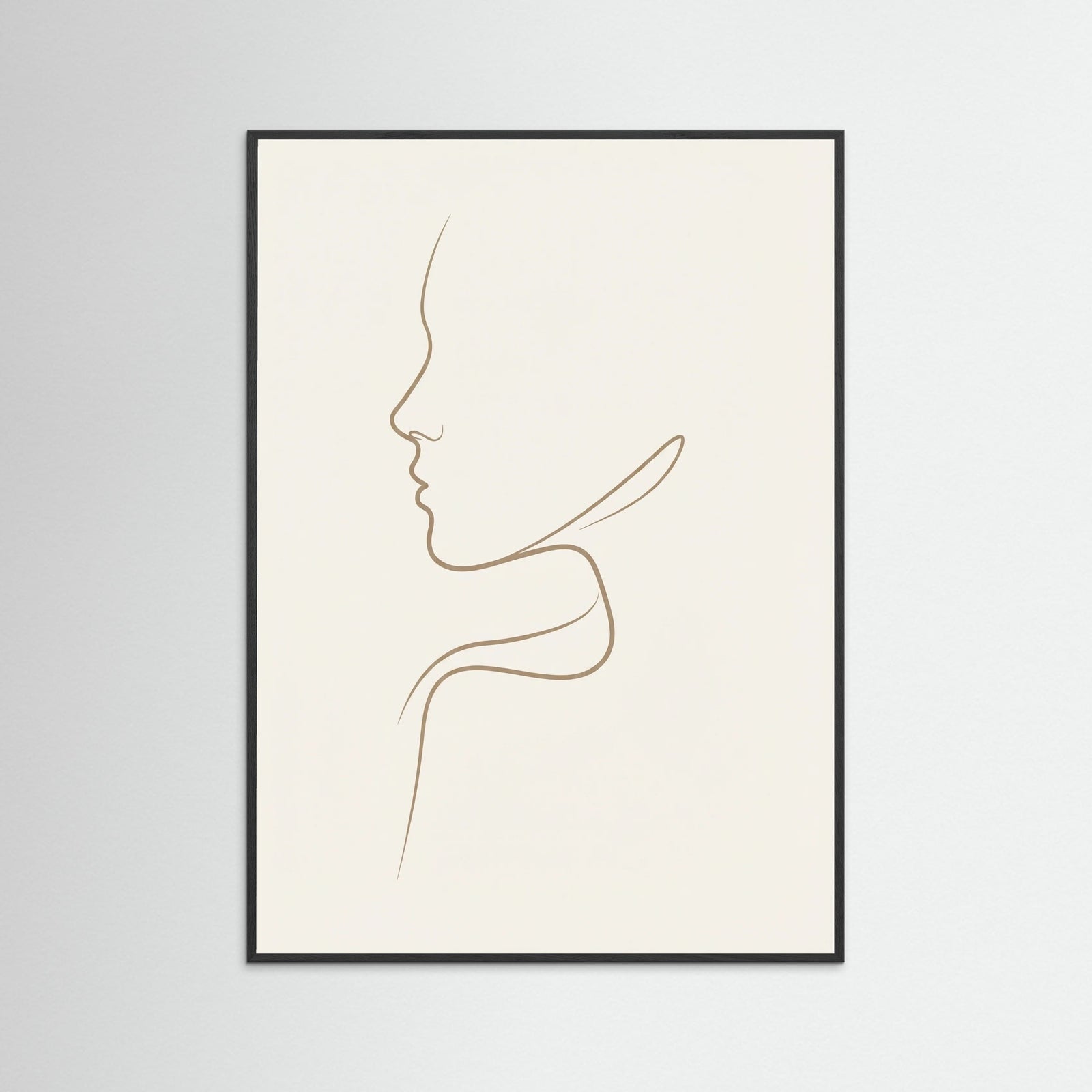 Black Wood Graceful Silhouette