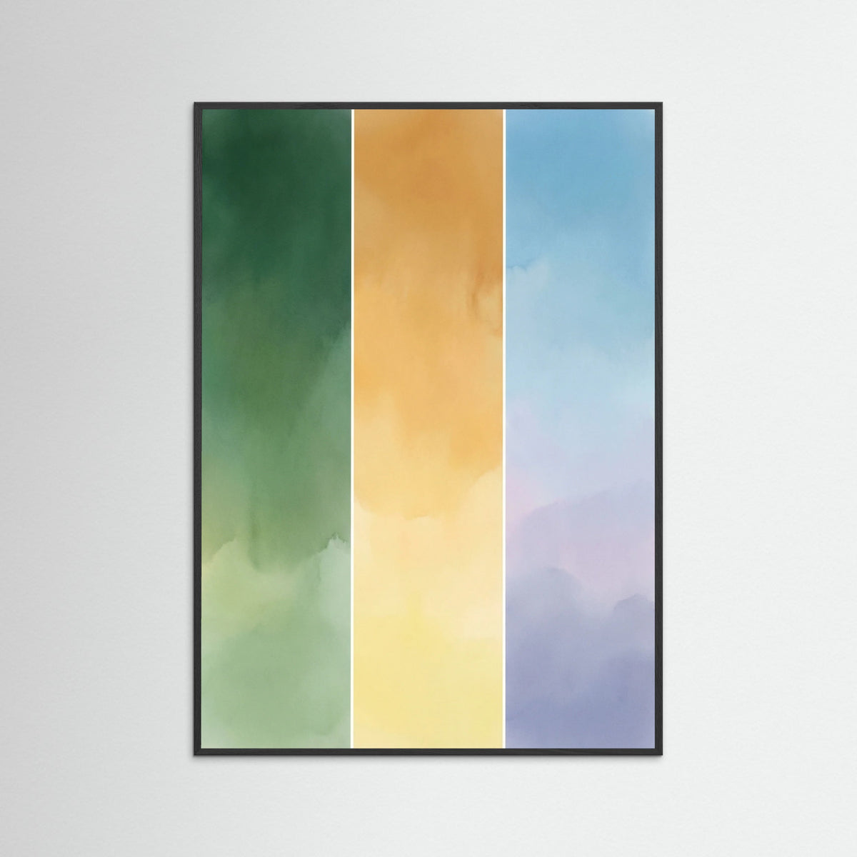 Black Wood Gradient Echoes