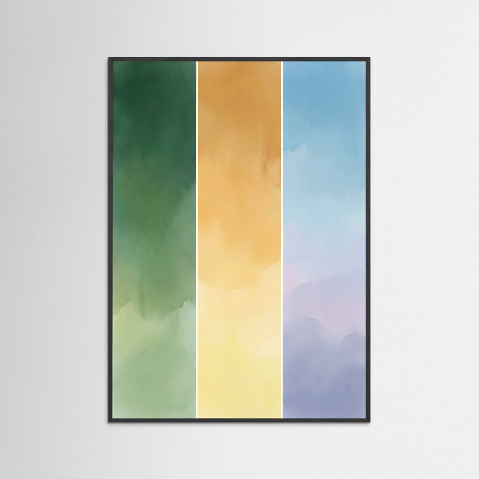 Black Wood Gradient Echoes