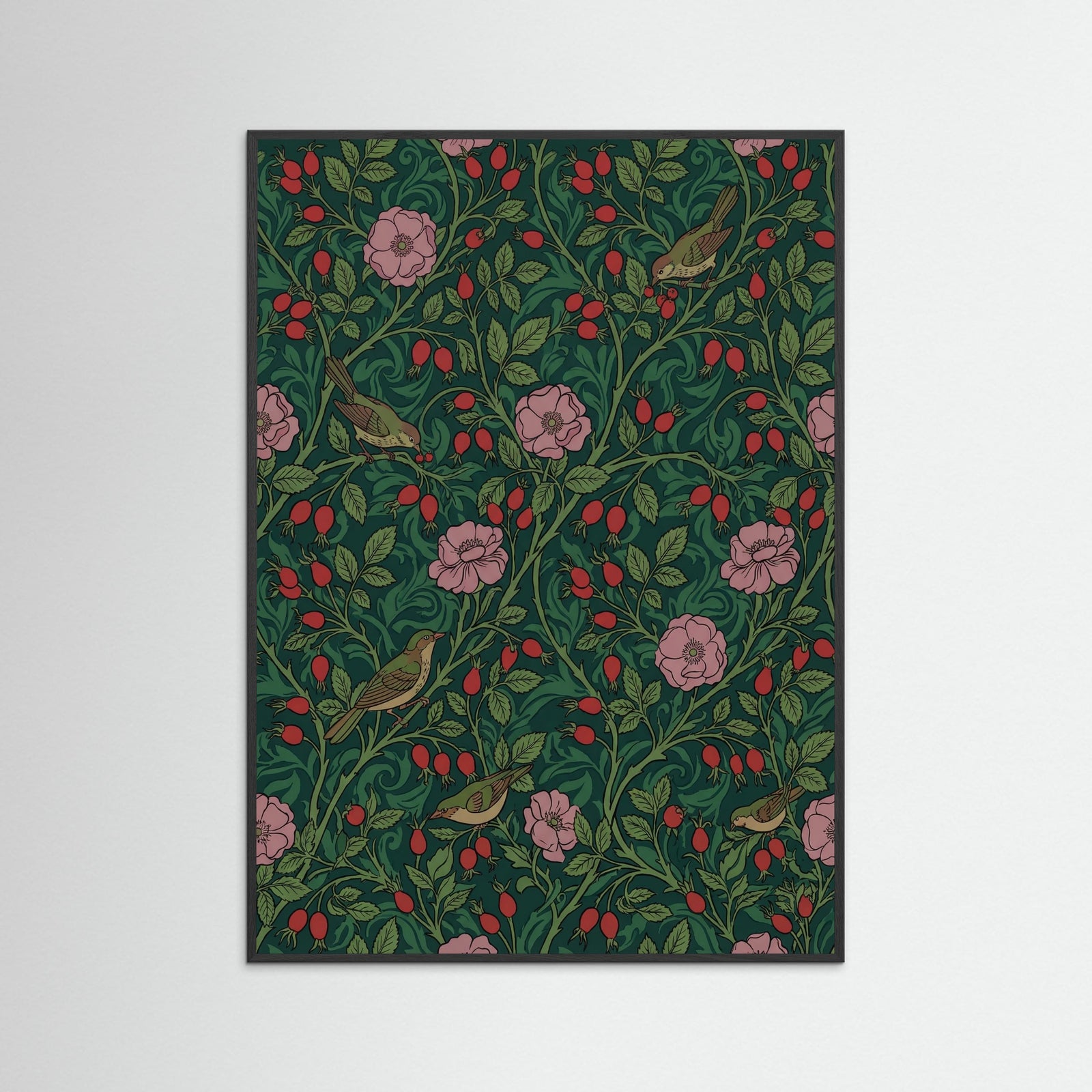 Black Wood Grapevine Elegance