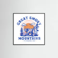 Black Wood Great Smoky Mountains National Park Tennessee Poster